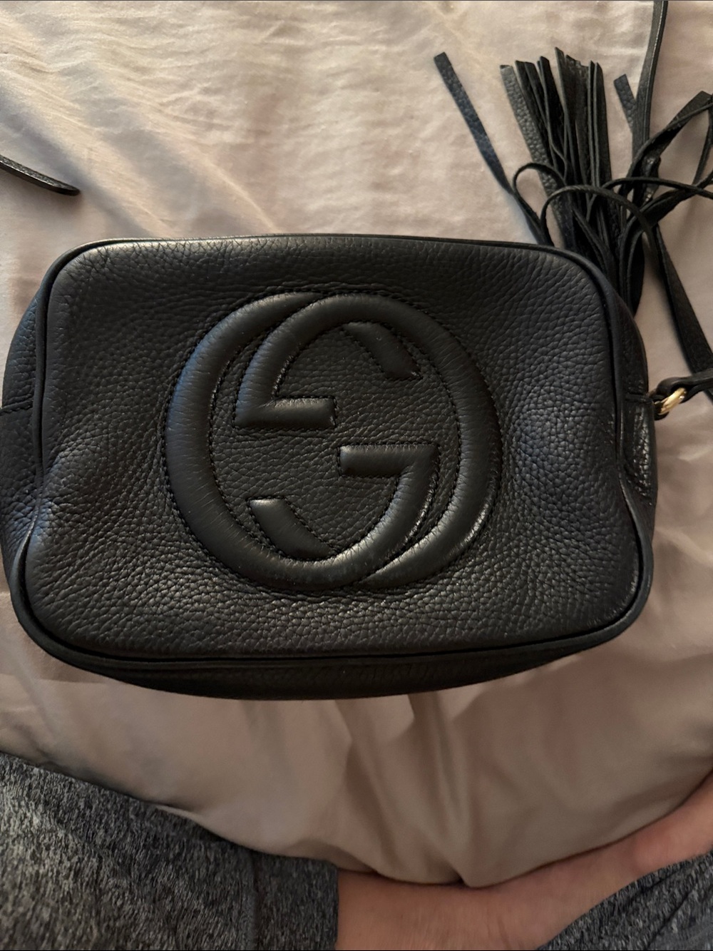 Gucci Black Soho Disco Leather Crossbody